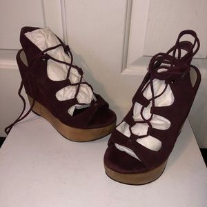 Animale Brazil Suede Wedges